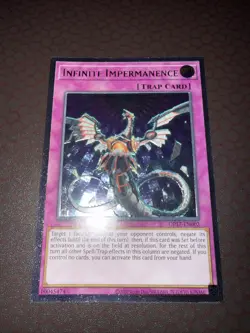 Yu-Gi-Oh! Infinite Impermanence -OP17-EN002- Ultimate Rare - Unlimited NM! - Image 1