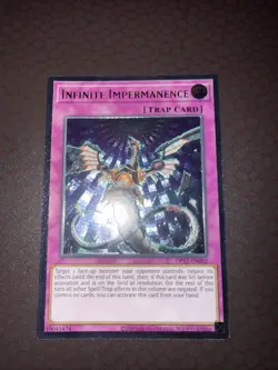 Yu-Gi-Oh! Infinite Impermanence -OP17-EN002- Ultimate Rare - Unlimited NM! - Image 2