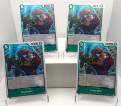 Inuarashi Playset - OP08-022 x4 - Two Legends - One Piece TCG - English - Image 1