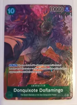 Donquixote Doflamingo Alt Art OP04-031 One Piece Kingdoms Of Intrigue SR NM/M - Image 1