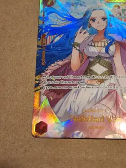 Nefeltari Vivi OP04-118 Secret Rare SEC LP **small ding / scratch - Image 4