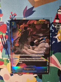 One Piece Sogeking OP03-122 Secret - Alternate Art - Pillars of Strength - NM - Image 1