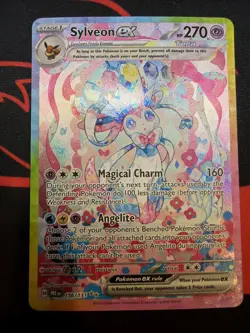 Pokemon TCG Sylveon EX Card Sir 156/131 Prismatic Evolutions English - Image 1
