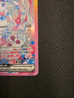 Pokemon TCG Sylveon EX Prismatic Evolutions Holo Card 156/131 SV SIR - Image 4