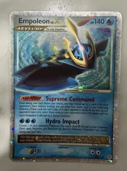 Empoleon LV.X 120/130 Diamond & Pearl Ultra Rare Holo Pokemon Card MP - Image 1