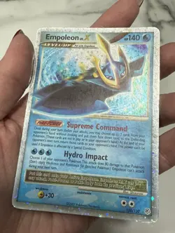 Empoleon LV.X 120/130 Diamond & Pearl Ultra Rare Holo Pokemon Card MP - Image 2