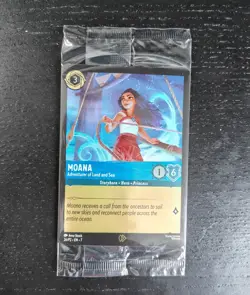 Moana Adventurer of Land & Sea Lorcana 26/P2 • EN • 7 Foil Disney Movie Promo NM - Image 1