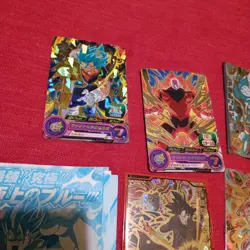 Dragon Ball One Piece Pokemon Set Mini Seal Card Set New - Image 3