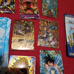 Dragon Ball One Piece Pokemon Set Mini Seal Card Set New - Image 5