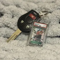 Novelty keychain One Piece x PSA 10 Roronoa Zoro Manga Alternate Art - Image 1
