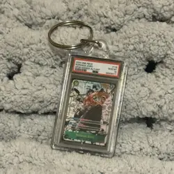 Novelty keychain One Piece x PSA 10 Roronoa Zoro Manga Alternate Art - Image 2
