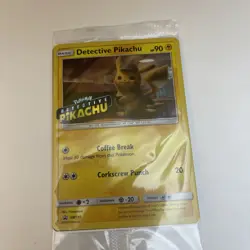 Pokemon TCG Detective Pikachu SM190 Promo Card Sealed - Image 4