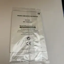 Pokemon TCG Detective Pikachu SM190 Promo Card Sealed - Image 5