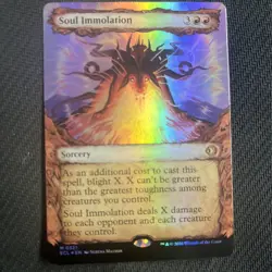 Soul Immolation (Showcase) Lorwyn Eclipsed Foil - Image 1
