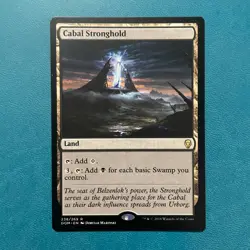 MTG NM: Cabal Stronghold - Dominaria (DOM), Regular, English - Image 1