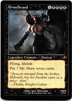 Griselbrand (Retro Frame) - [Innistrad Remastered] Magic MTG 381 NM 💀 - Image 3