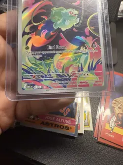 Pokemon TCG Bulbasaur 133/132 ME01 Mega Evolution Illustration Rare NM - Image 4