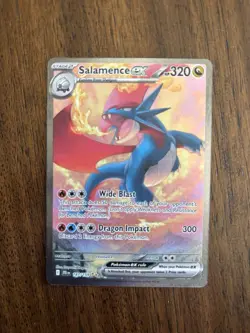 2x Salamence EX Holo Pokemon TCG Cards 187/159 English Standard Lot - Image 1