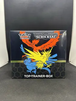 Pokemon Verborgenes Schicksal Top Trainer Box DE NEU & OVP Deutsch Hidden Fates 820650450655 - Image 1