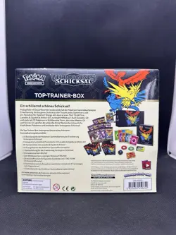 Pokemon Verborgenes Schicksal Top Trainer Box DE NEU & OVP Deutsch Hidden Fates 820650450655 - Image 2