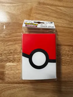 Ultra-Pro Pokemon Poke-Ball Design Top-Loading Deck Box - Image 1