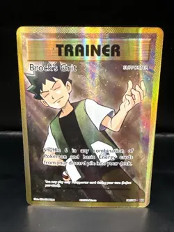 Pokemon TCG Brock’s Grit (Full Art) 107/108 Evolutions Holo Ultra Rare B - Image 2