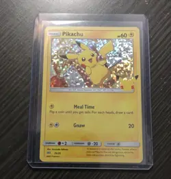 Pokemon McDonald's 25th Anniversary Pikachu Squirtle Charmander Bulbasaur HOLO - Image 4