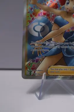 Phoebe Ultra Rare Pokemon Trainer Full Art Card #161/163 Battle Styles NM - Image 2