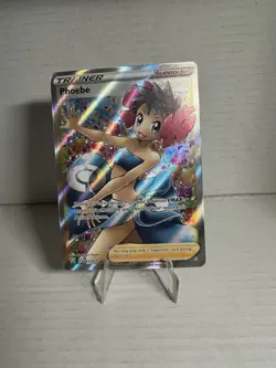 Phoebe Ultra Rare Pokemon Trainer Full Art Card #161/163 Battle Styles NM - Image 1