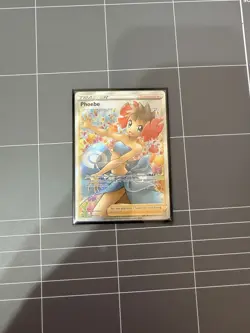 Phoebe 161/163 Full Art Trainer Sword Shield Battle Styles Pokemon TCG Card NM - Image 1
