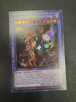 Yugioh! Darklord Eveningstar - BPRO-EN036 - Secret Rare - 1st Edition - Image 1