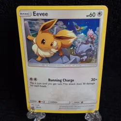 Pokemon Eevee TCG SM235 Black Star Promos Holo Rare Card 2019 Cosmos - Image 2