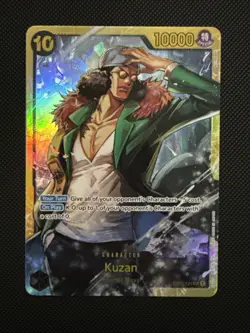 One Piece TCG Kuzan SEC OP02-121 English Near-Mint Secret Rare - Image 1
