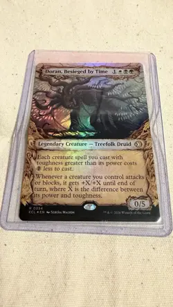 Doran, Besieged by Time (0334) (Showcase FOIL) - Lorwyn Eclipsed (ECL) - Image 1