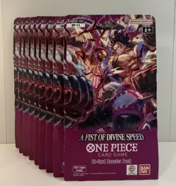 One Piece - A Fist of Divine Speed OP11 - Sleeved Booster - Lot of 10 - English - Image 1