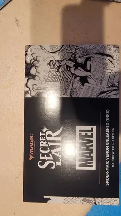 MTG Secret Lair X Spider-Man: Venom Unleashed (Inks) Rainbow Foil Edition - Image 1