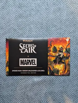 MTG Secret Lair x Marvel’s Spider-Man: Venom Unleashed Colors & Inks Foil Edt. - Image 1