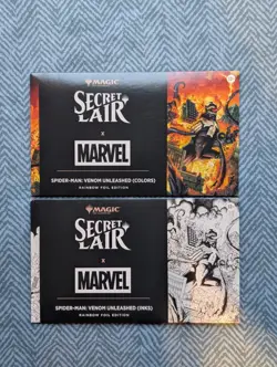 MTG Secret Lair x Marvel’s Spider-Man: Venom Unleashed Colors & Inks Foil Edt. - Image 4