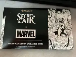 SECRET LAIR X MARVEL SPIDER-MAN: VENOM UNLEASHED (INKS) FOIL EDITION (IN HAND) - Image 1
