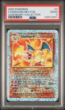 Pokemon TCG Charizard 3/110 Legendary Collection Reverse Holo - Image 1