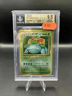Venusaur Base Set 1996 Japanese Holo #3 BGS Beckett 9.5 Gem Mint (absolut Grail) - Image 1