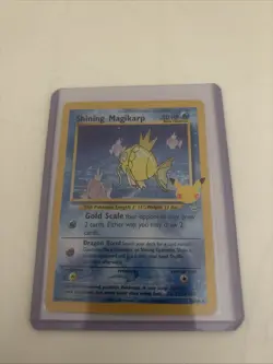 Shining Magikarp 66/64 25th Anniversary Pokemon Celebrations NM - Image 2