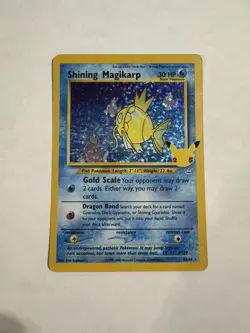 Shining Magikarp - 66/64 Celebrations 25th Anniversary Holo Rare Pokemon - Fresh - Image 1