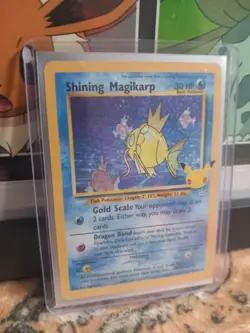 Pokemon TCG Shining Magikarp Card 66/64 Celebrations 25th Anniversary Edition - Image 1
