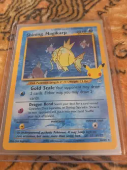 Pokemon TCG Shining Magikarp Card 66/64 Celebrations 25th Anniversary Edition - Image 2
