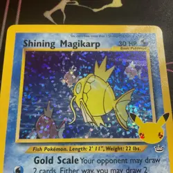 Pokemon TCG Shining Magikarp Card 66/64 Celebrations 25th Anniversary Edition - Image 3