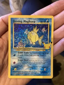 Pokemon TCG Shining Magikarp Card 66/64 Celebrations 25th Anniversary Edition - Image 1