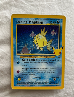 Pokemon TCG 25th Anniversary Celebrations Shining Magikarp #66/64 - NM - Image 1