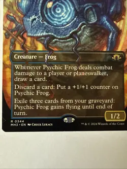 Psychic Frog (Borderless) Modern Horizons 3 Regular 344 - Image 2