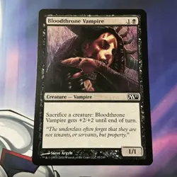 Bloodthrone Vampire #85 Regular Magic 2011 M11 Magic MTG - Image 1